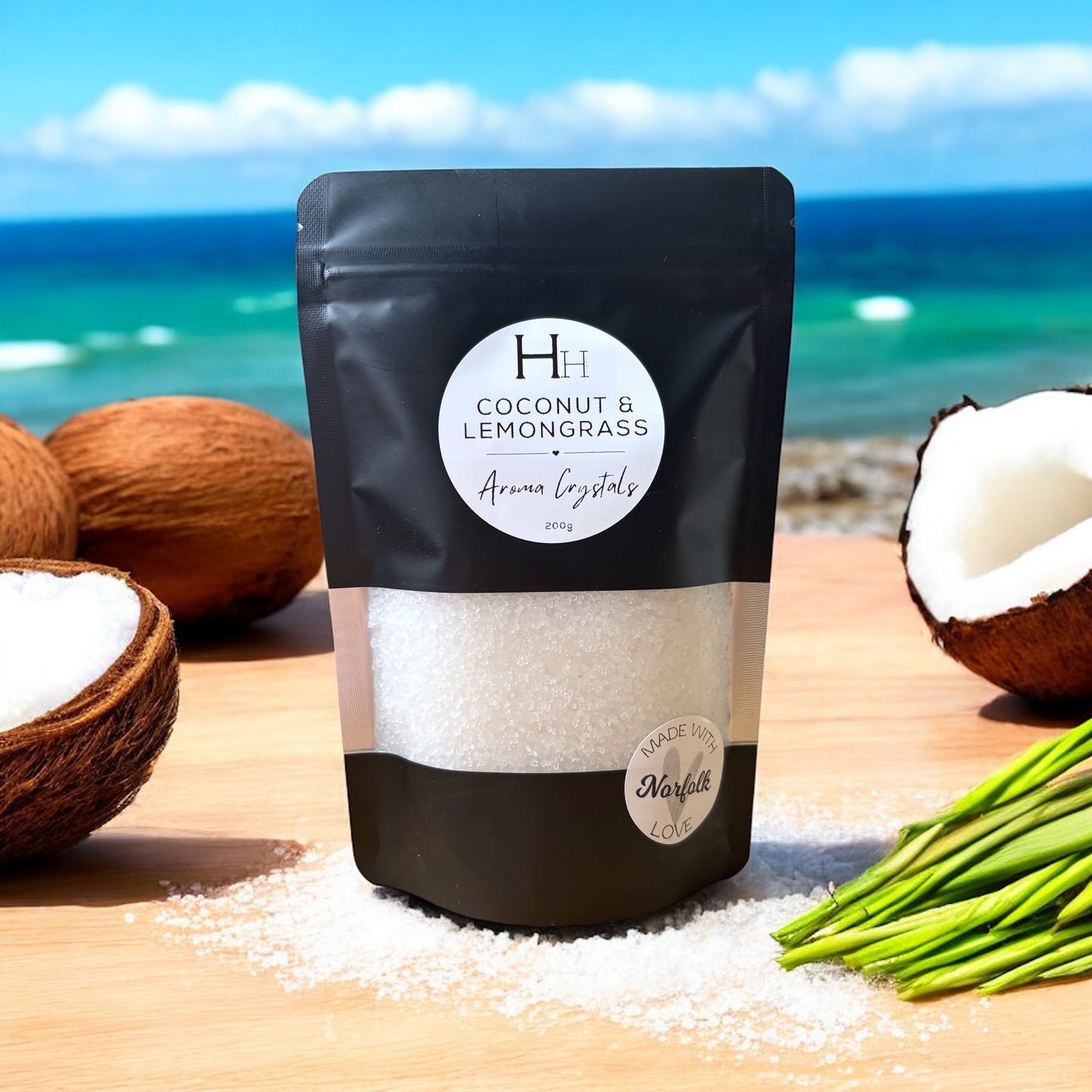 Coconut & Lemongrass Aroma Crystals