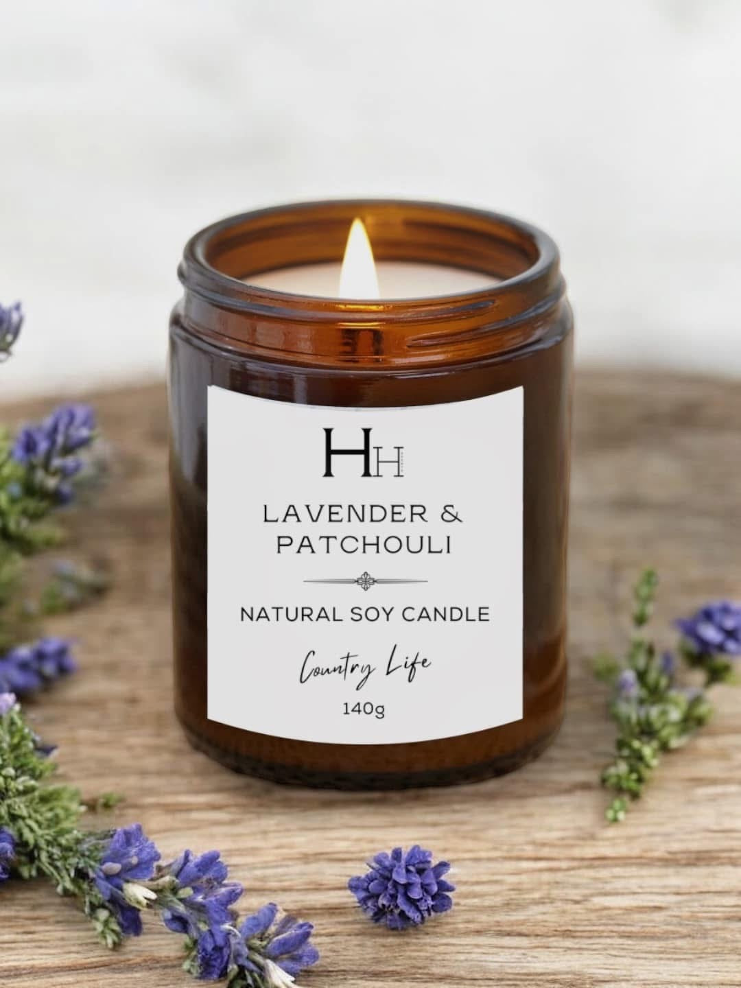 Lavender & Patchouli Candle