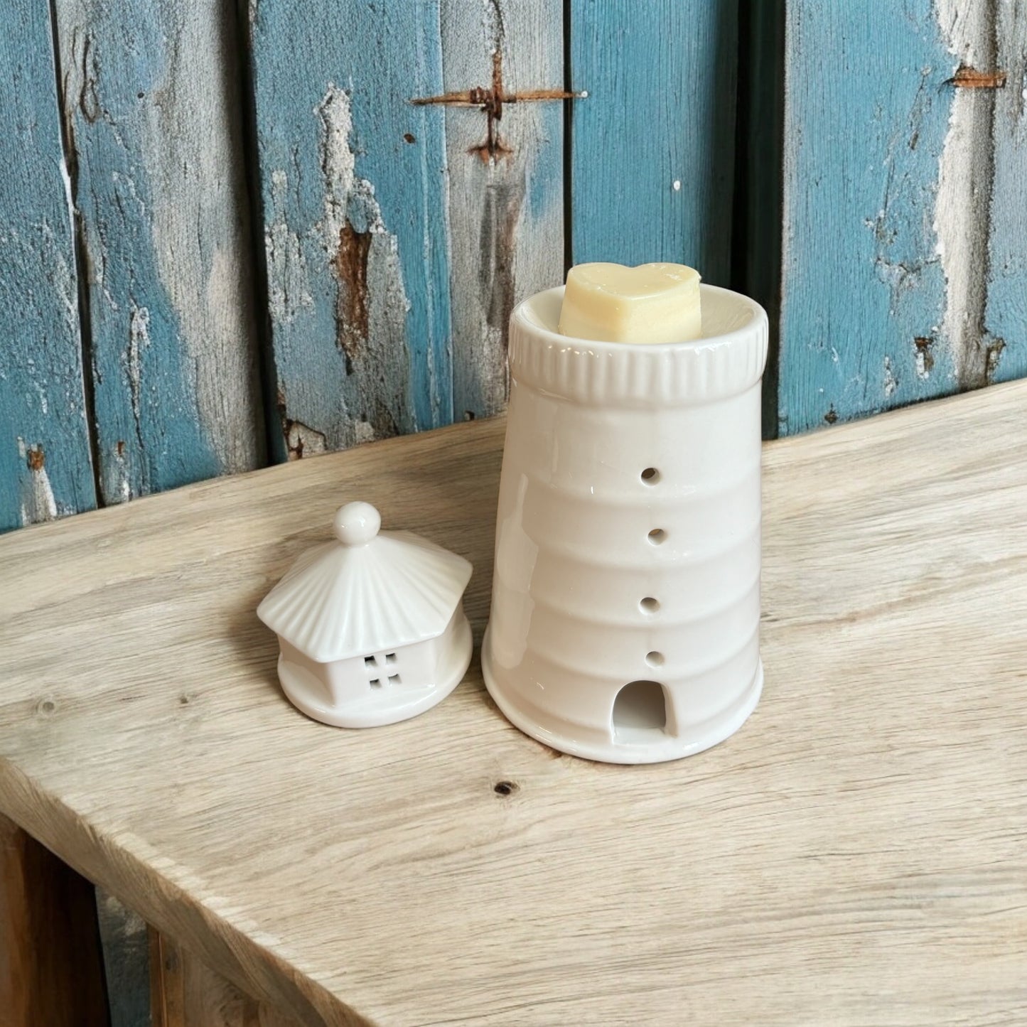 White Lighthouse Wax Warmer
