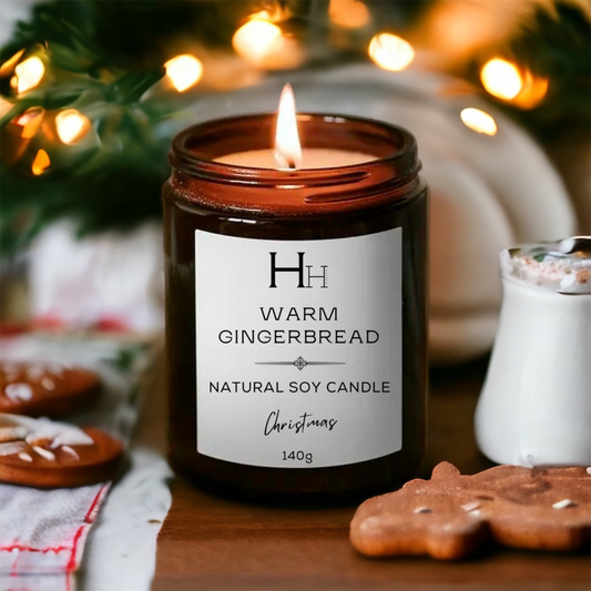 Warm Gingerbread Soy Candle