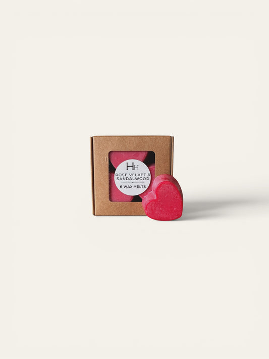 Ground - Rose Velvet & Sandalwood Wax Melts