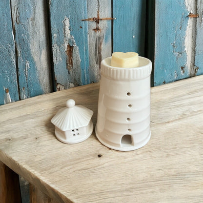 White Lighthouse Wax Warmer